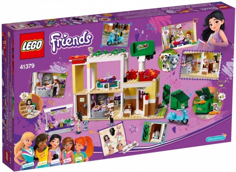 LEGO FRIENDS RESTAURACJA W HEARTLAKE 41379 6+