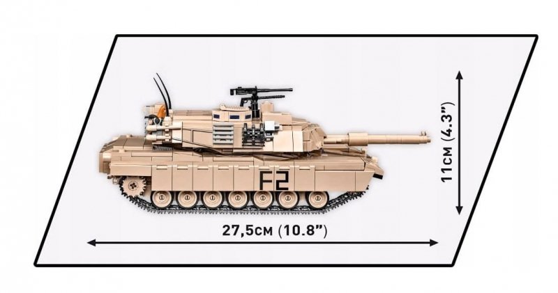 COBI M1A2 ABRAMS 2622 9+