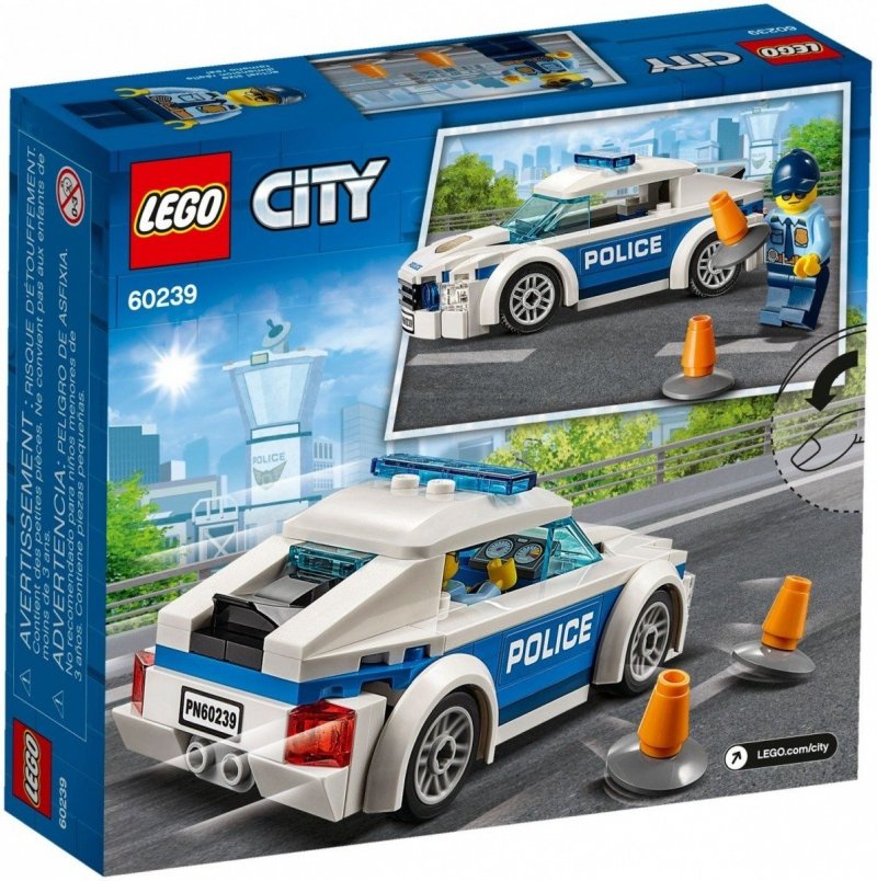 LEGO CITY SAMOCHÓD POLICYJNY 60239 5+