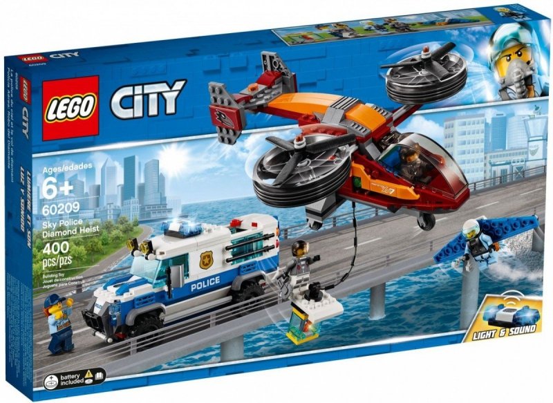 LEGO CITY RABUNEK DIAMENTÓW 60209 6+