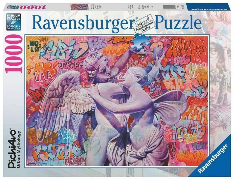 RAVENSBURGER 1000 EL. AMOR I PSYCHE PUZZLE 14+