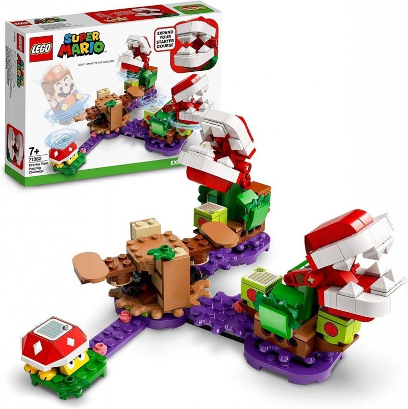 LEGO SUPER MARIO ZAWIKŁANE ZADANIE PIRANHA 71382 7+