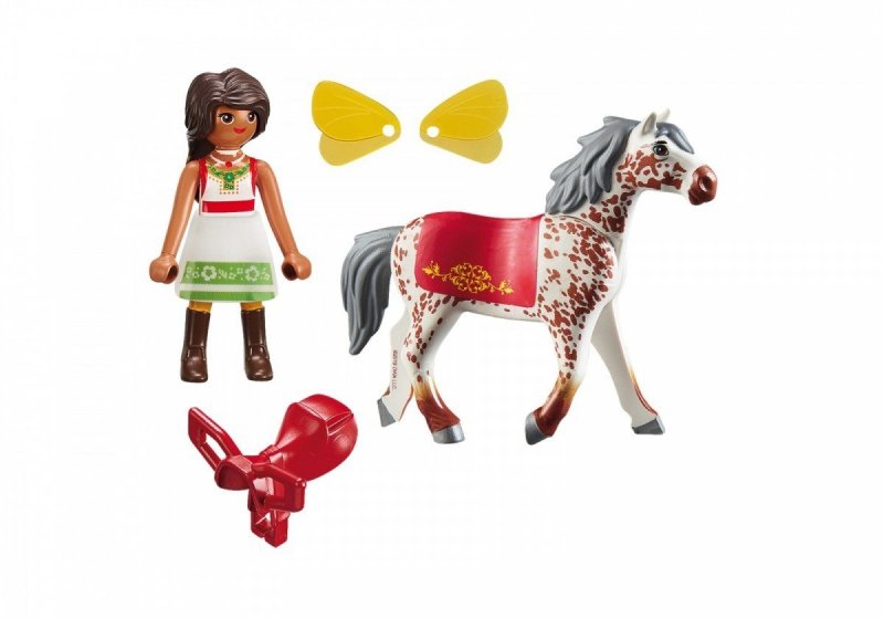 PLAYMOBIL SPIRIT RIDING FREE SOLANA PRZY WOLTYŻERCE 70123 4+