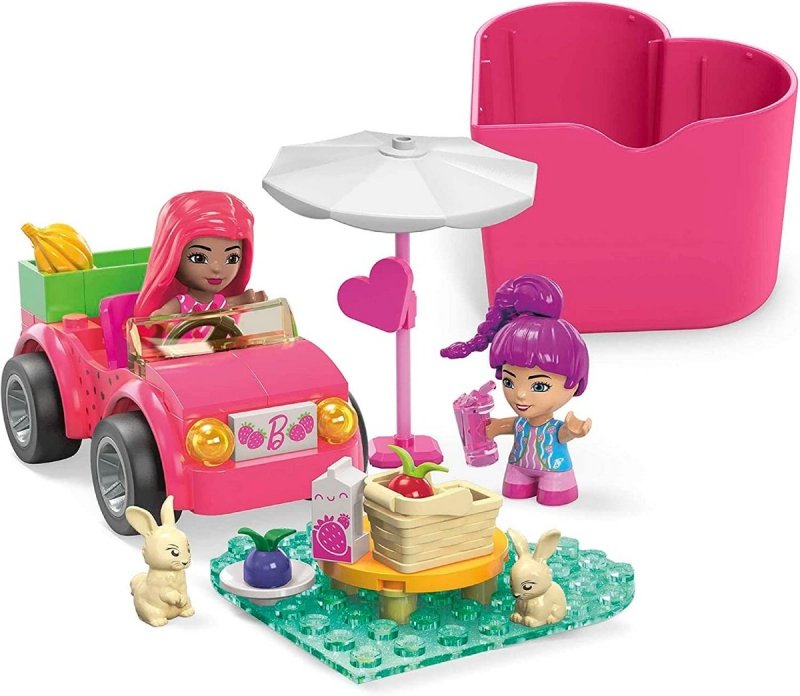 MEGA BLOKS KLOCKI BARBIE COLOR REVEAL HKF90 4+