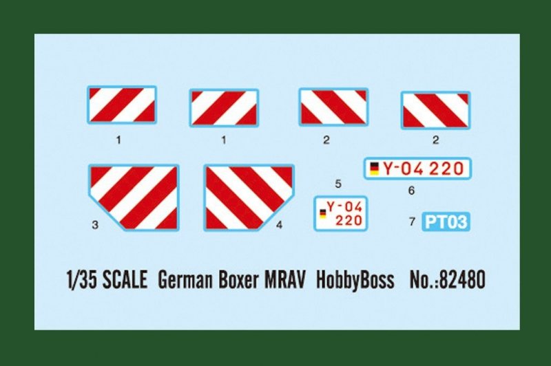 HOBBY BOSS GERMAN BOXER MRAV 82480 SKALA 1:35