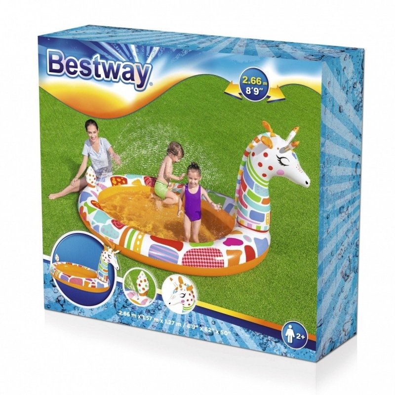 BESTWAY BASEN DMUCHANY ŻYRAFA 266X157X127CM 2+