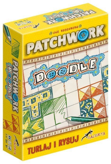 LACERTA GRA PATCHWORK DOODLE 8+