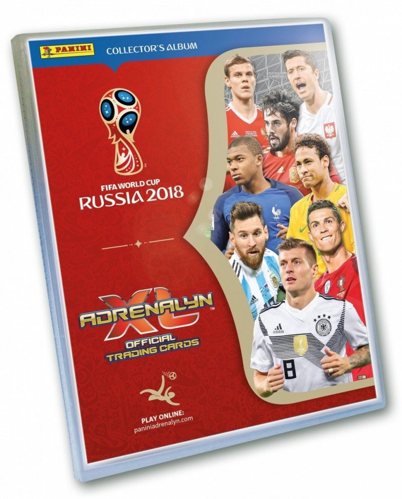 PANINI KOLEKCJA FIFA WORLD CUP RUSSIA 2018 ALBUM 5+