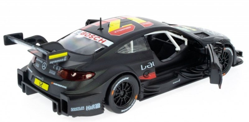 DAFFI POJAZD MSZ 1:32 MERCEDES AMG C 63 DTM BLACK 3+