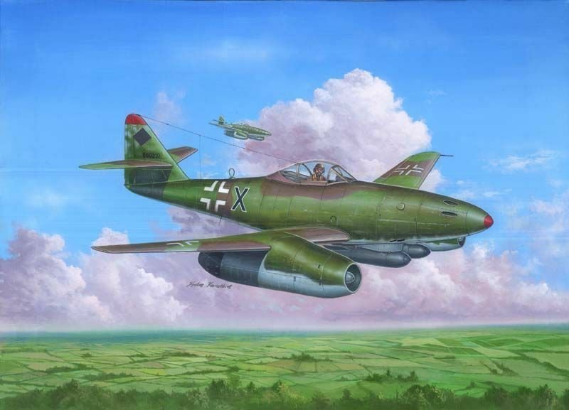 HOBBY BOSS ME-262 A-2A 80376 SKALA 1:48