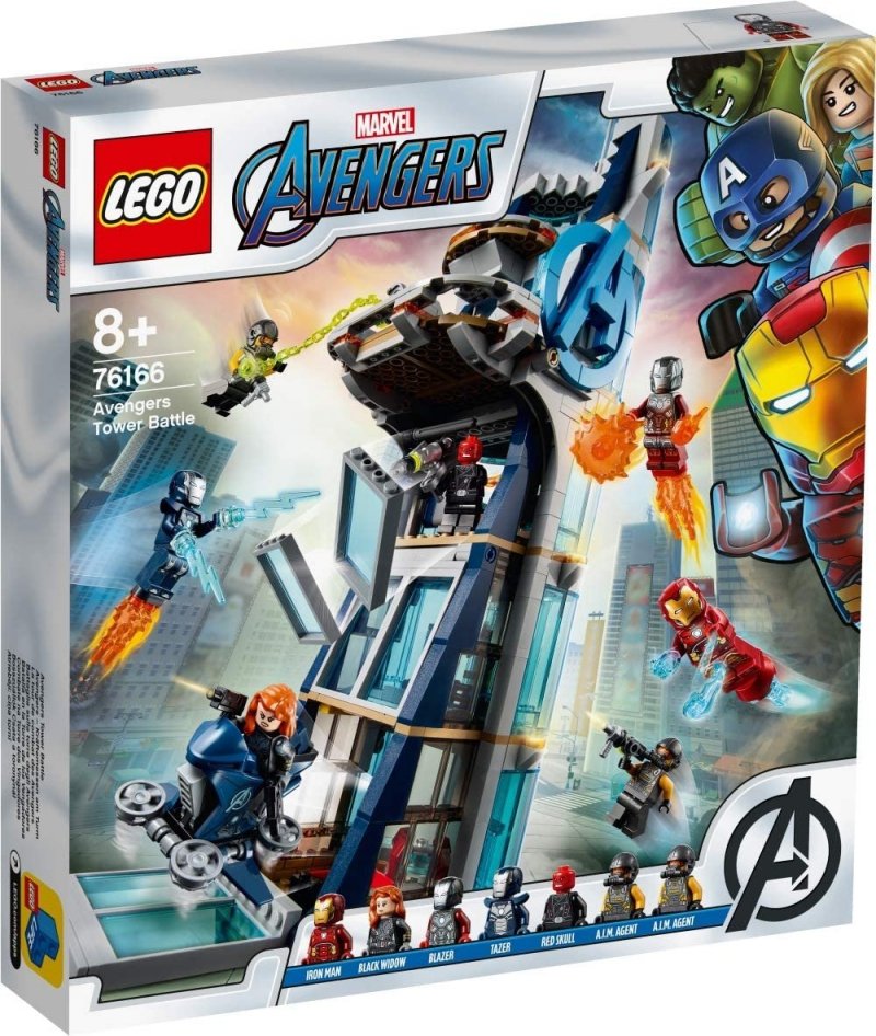 LEGO SUPER HEROES WALKA O WIEŻĘ AVENGERSÓW 76166 8+