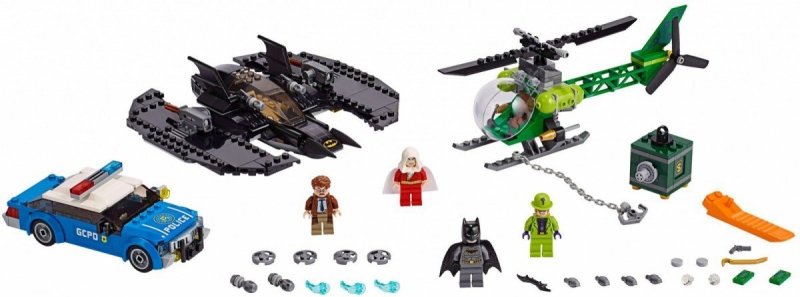 LEGO SUPER HEROES BATWING I NAPAD CZŁOWIEKA-ZAGADKI 76120 7+