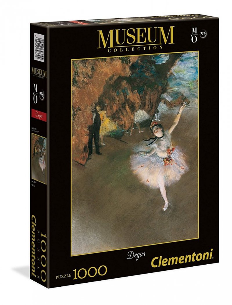 CLEMENTONI 1000 EL. DEGAS PRIMABALLERINA PUZZLE 12+