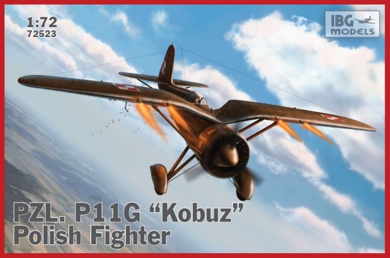 IBG PZL P.11G KOBUZ SKALA 1:72