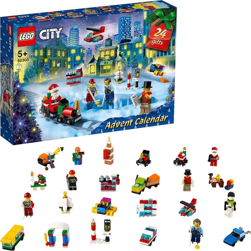 LEGO CITY KALENDARZ ADWENTOWY CITY 60303 5+