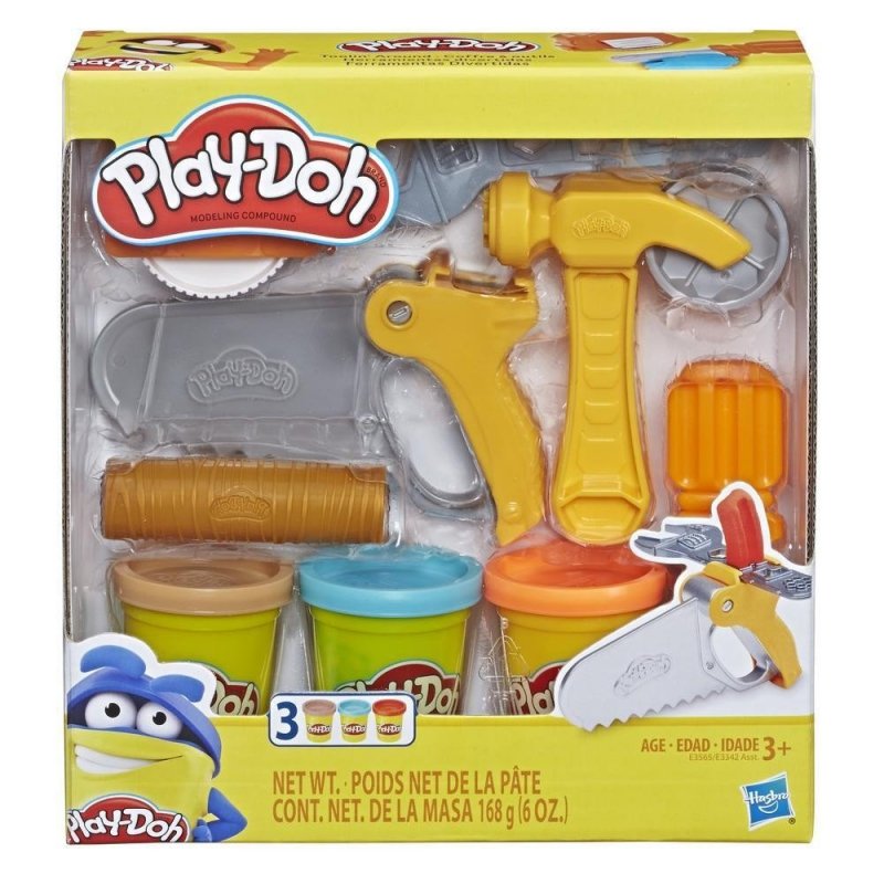 HASBRO MASA PLASTYCZNA PLAY-DOH ZESTAW NARZĘDZI MAJSTERKOWICZ E3565 3+