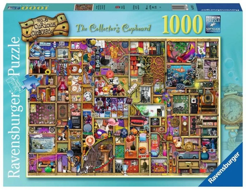 RAVENSBURGER 1000 EL. KREDENS KOLEKCJONERSKI PUZZLE 14+