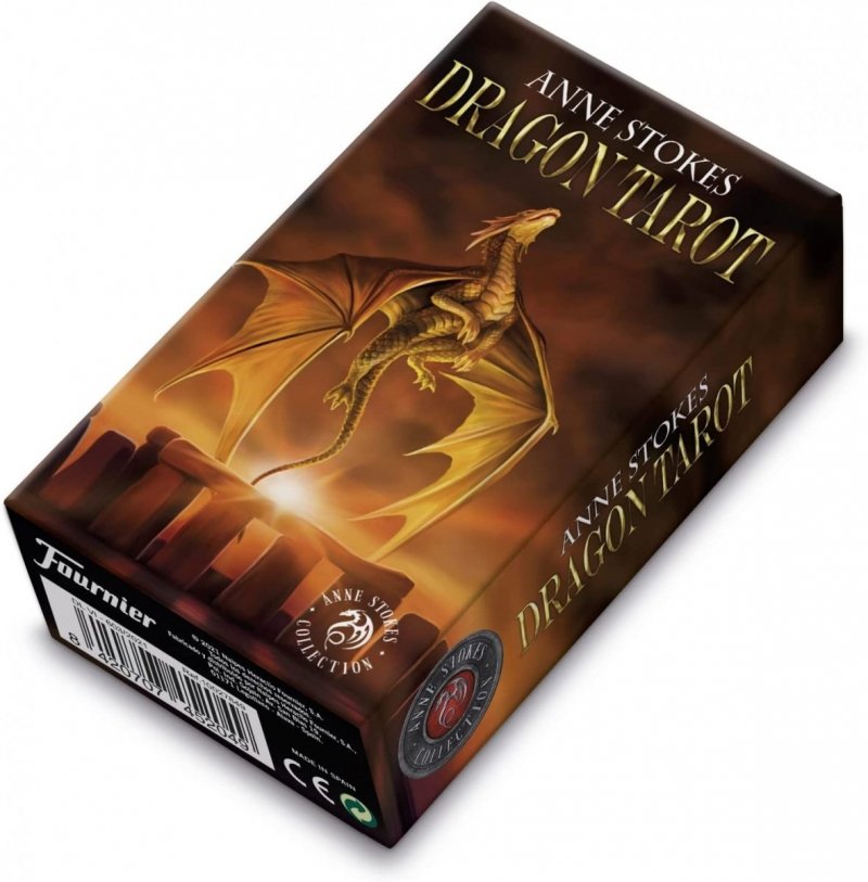 BICYCLE KARTY TAROT DRAGONS ANNE STOKES 12+