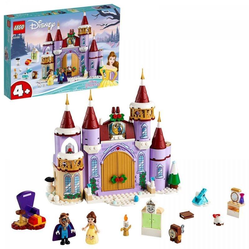 LEGO DISNEY KSIĘŻNICZKI ZIMOWE ŚWIĘTO W ZAMKU BELLI 43180 4+