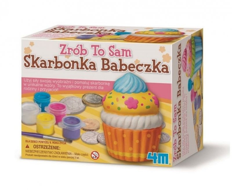 4M MINI SKARBONKA BABECZKA - ZRÓB TO SAM 8+