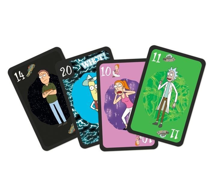 WINNING MOVES GRA WHOT! RICK AND MORTY 17+