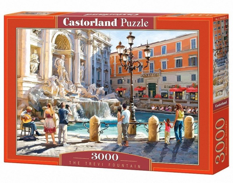 CASTOR 3000 EL. FONTANNA DI TREVI PUZZLE 9+