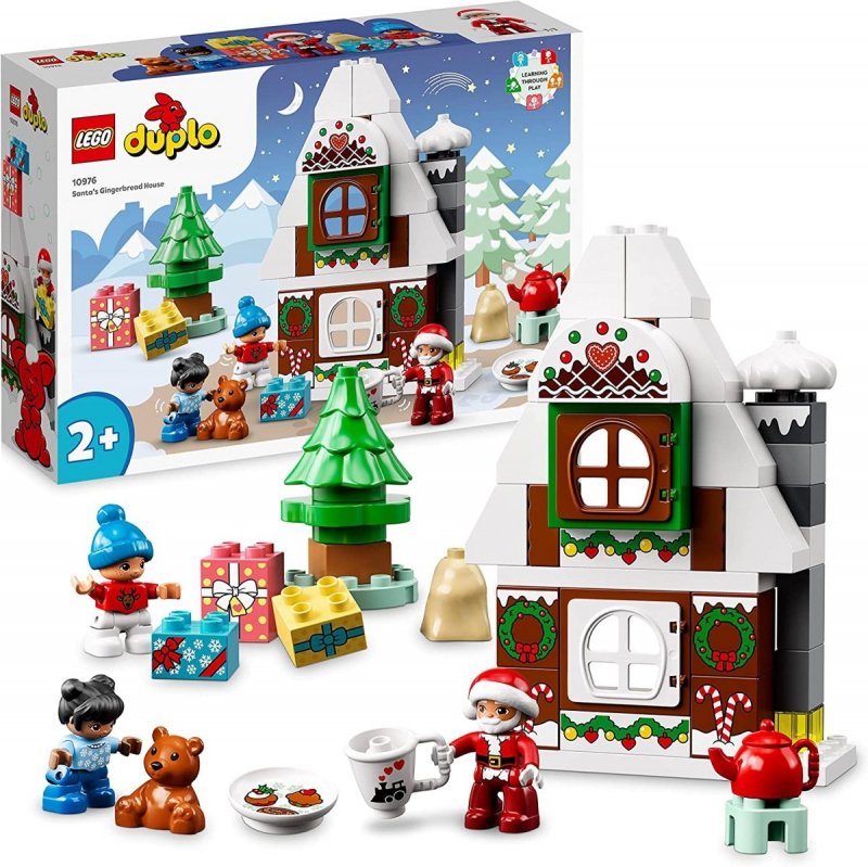 LEGO DUPLO PIERNIKOWY DOMEK ŚWIĘTEGO MIKOŁAJA 10976 2+