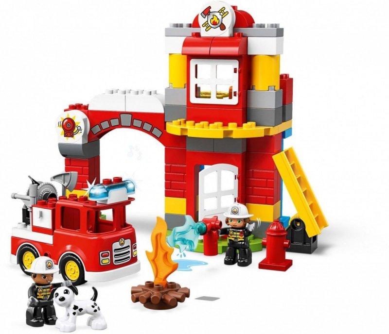 LEGO DUPLO REMIZA STRAŻACKA 10903 2+