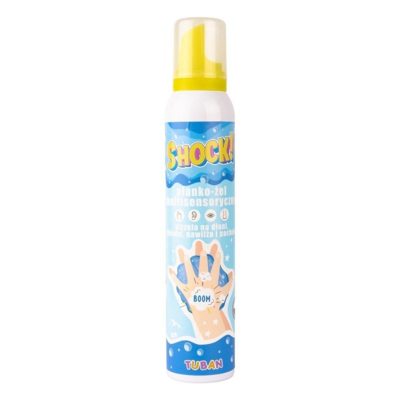 TUBAN SHOCK MULTISENSORYCZNY PIANKO-ŻEL 200ML ICE 4+