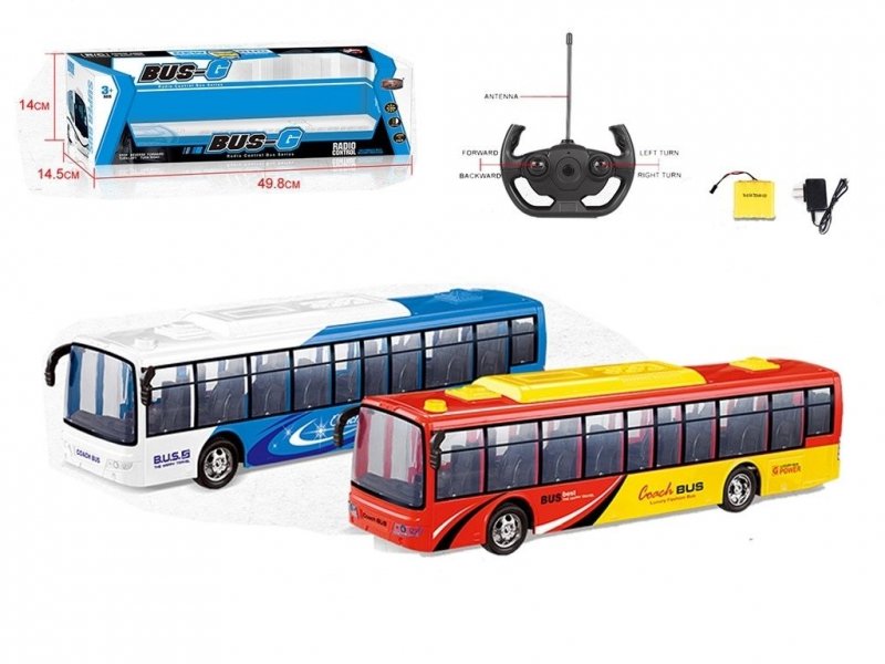 BRIMAREX SAMOCHÓD AUTOBUS MIEJSKI R/C BUA-G 36CM 3+