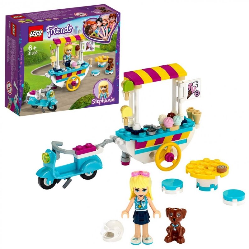 LEGO FRIENDS WÓZEK Z LODAMI 97EL. 41389 6+