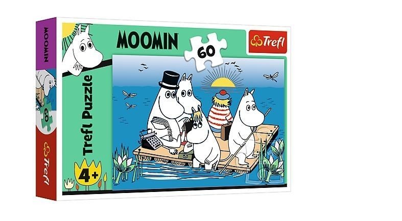 TREFL 60 EL. MUMINKI NAD JEZIOREM PUZZLE 4+