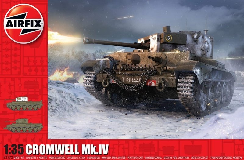 AIRFIX CRUISER MK.VIII A27M CROMWELL MK.IV 1373 SKALA 1:35