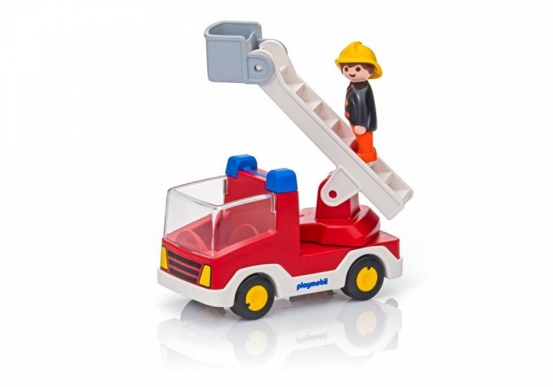 PLAYMOBIL WÓZ STRAŻACKI Z DRABINA 6967 18M+