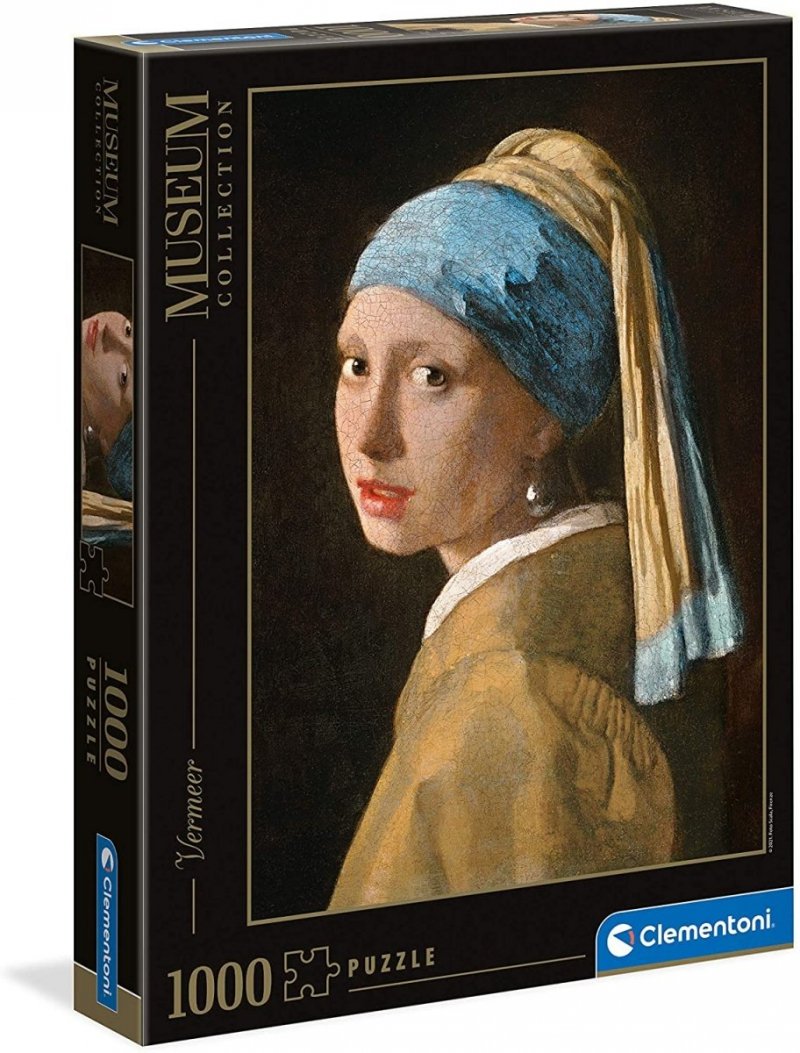 CLEMENTONI 1000 EL. GIRL WITH A PEARL EARRING PUZZLE 12+