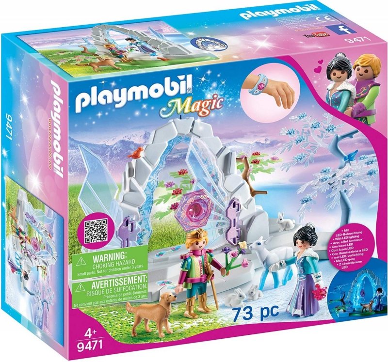 PLAYMOBIL MAGIC KRYSZTAŁOWA BRAMA DO ZIMOWEJ KRAINY 73EL. 9471 4+