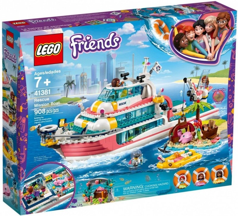 LEGO FRIENDS ŁÓDŹ RATUNKOWA 41381 7+