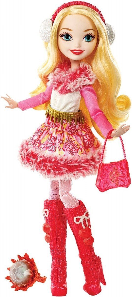 MATTEL LALKA EVER AFTER HIGH ZIMA WSZECH BAŚNI APPLE WHITE DPG88 6+