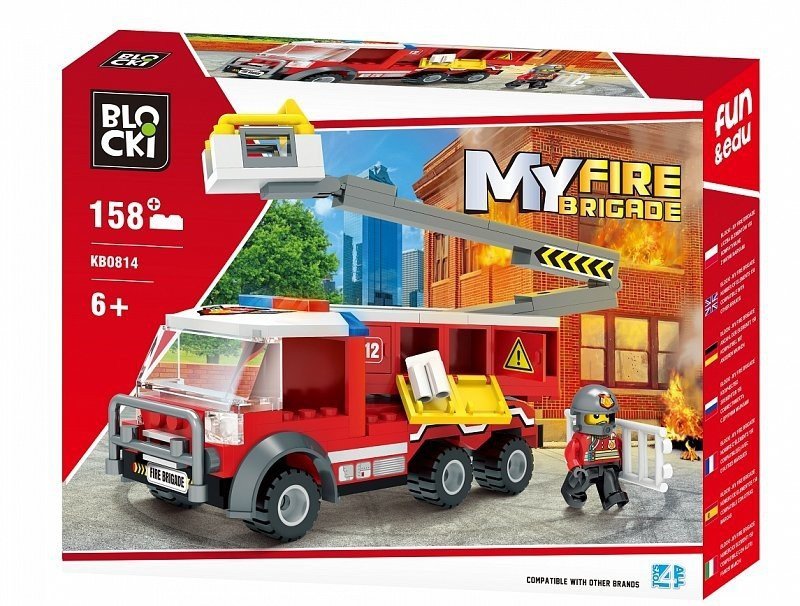 BLOCKI KLOCKI MYFIREBRIGADE 158 EL. - PODNOŚNIK 6+