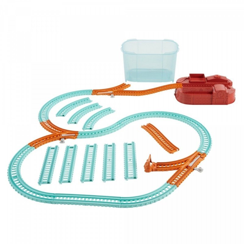 FISHER PRICE TOMEK I PRZYJACIELE TRACKMASTER PUDEŁKO BUDOWNICZEGO TORÓW FXX69 3+