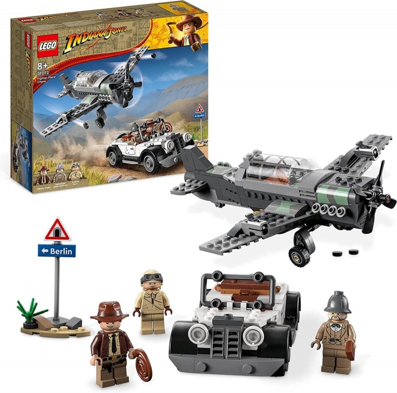 LEGO INDIANA JONES POŚCIG MYŚLIWCEM 77012 8+