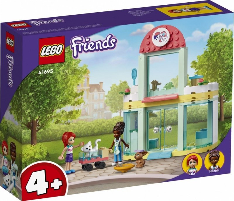LEGO FRIENDS KLINIKA DLA ZWIERZĄTEK 41695 4+
