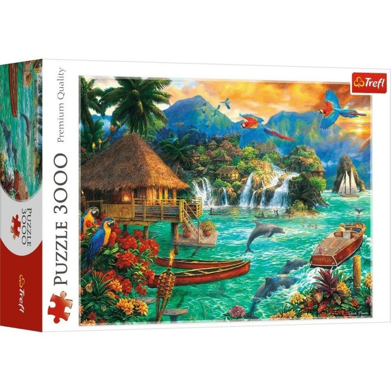 TREFL 3000 EL. ŻYCIE NA WYSPIE PUZZLE 16+