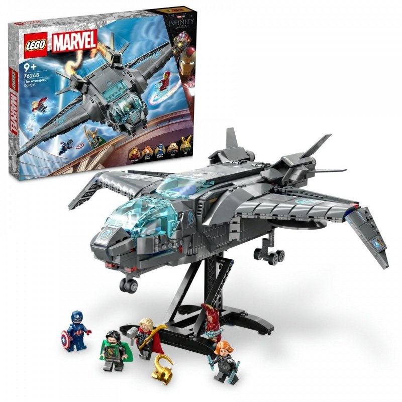 LEGO SUPER HEROES QUINJET AVENGERSÓW 76248 9+