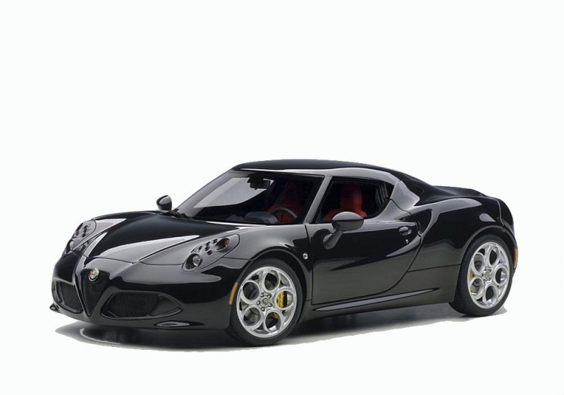 AUTOART ALFA ROMEO 4C 2013 (GLOSS BLACK) SKALA 1:18