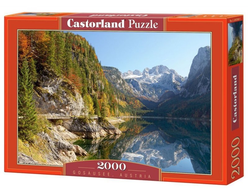 CASTOR 2000 EL. GOSAUSEE AUSTRIA PUZZLE 9+