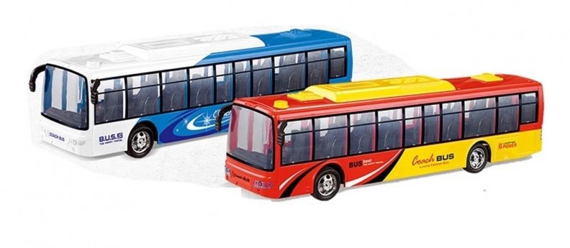 BRIMAREX SAMOCHÓD AUTOBUS MIEJSKI R/C BUA-G 36CM 3+