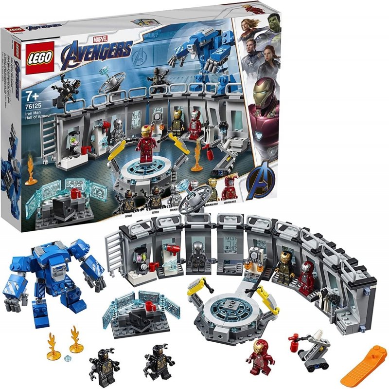 LEGO SUPER HEROES ZBROJE IRON MANA 76125 7+