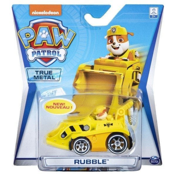 SPIN MASTER DIE-CAST RUBBLE PSI PATROL 3+