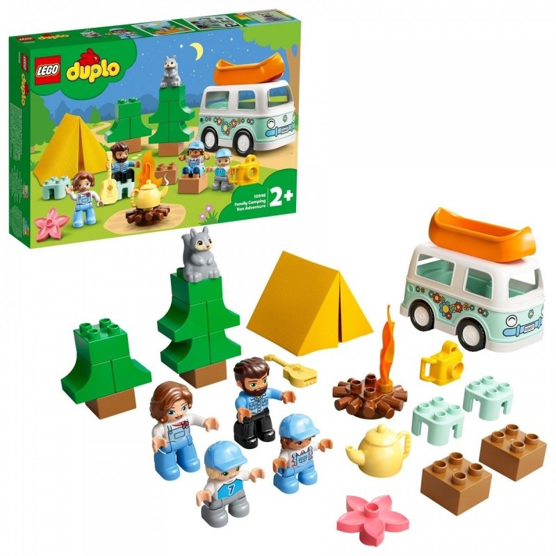 LEGO DUPLO RODZINNE BIWAKOWANIE 10946 2+